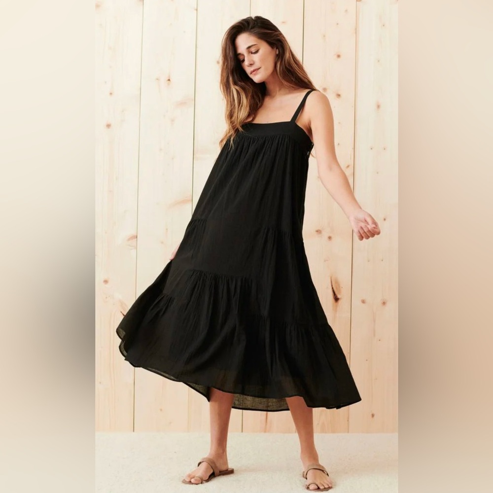 jenni kayne Summer Dress in black